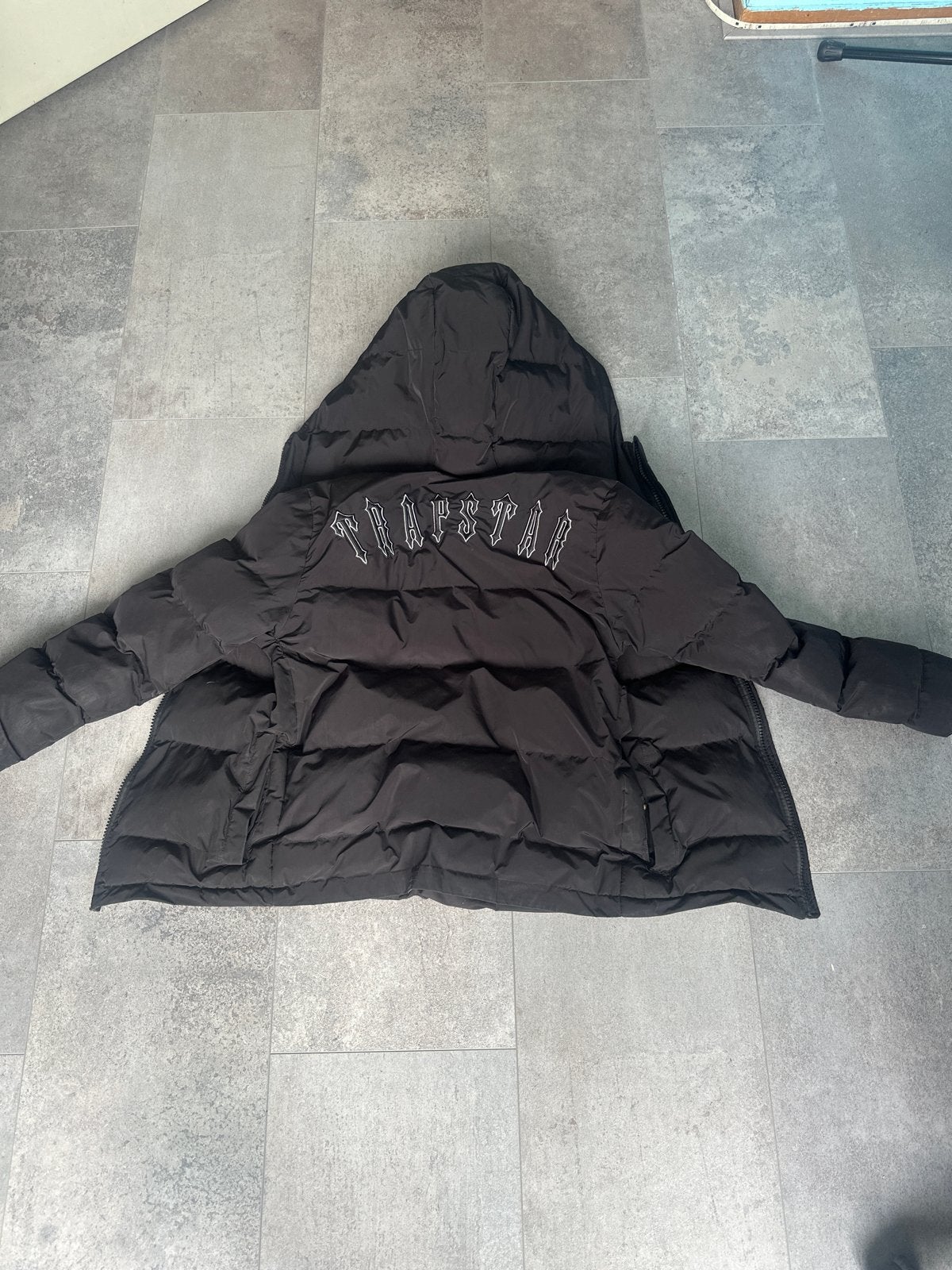 Trapstar Puffer Jas Zwart - Maat S, Kleding | Heren, Ophalen of Verzenden, Zo goed als nieuw, Maat 46 (S) of kleiner, Zwart