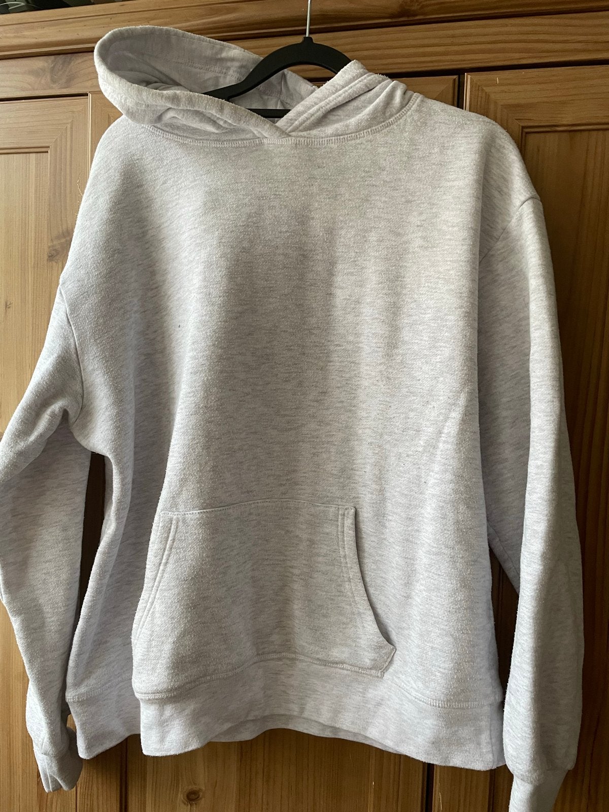 Comfortabele grijze hoodie met capuchon, Kleding | Dames, Truien en Vesten, Ophalen of Verzenden, Zo goed als nieuw, Maat 38/40 (M)