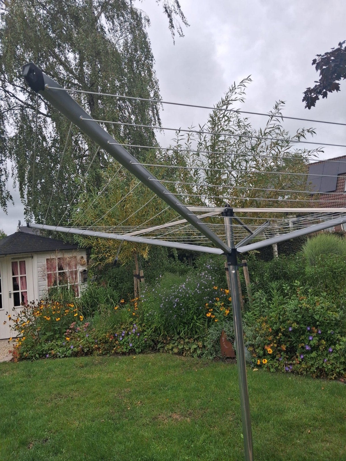 Brabantia Topspinner Droogmolen met grondanker, Tuin en Terras, Ophalen, Zo goed als nieuw