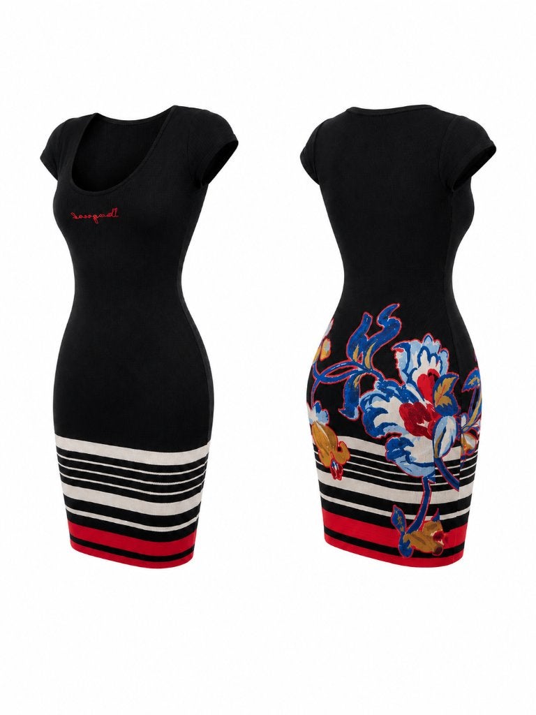 Desigual zomers jurkje maat S/XS, Ophalen of Verzenden, Zo goed als nieuw, Boven de knie, Rood
