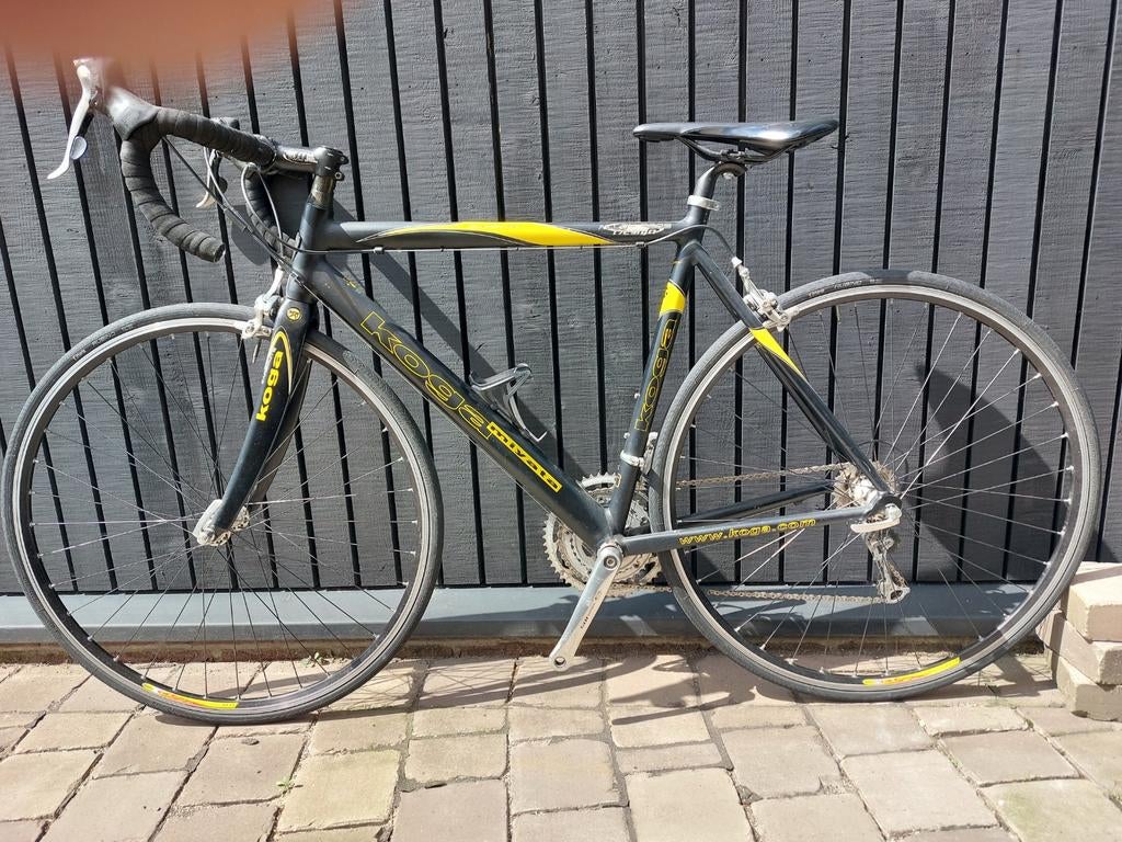 Koga, superlichte racefiets., Fietsen en Brommers, Fietsen | Racefietsen, 28 inch, Gebruikt, Velgrem, Aluminium