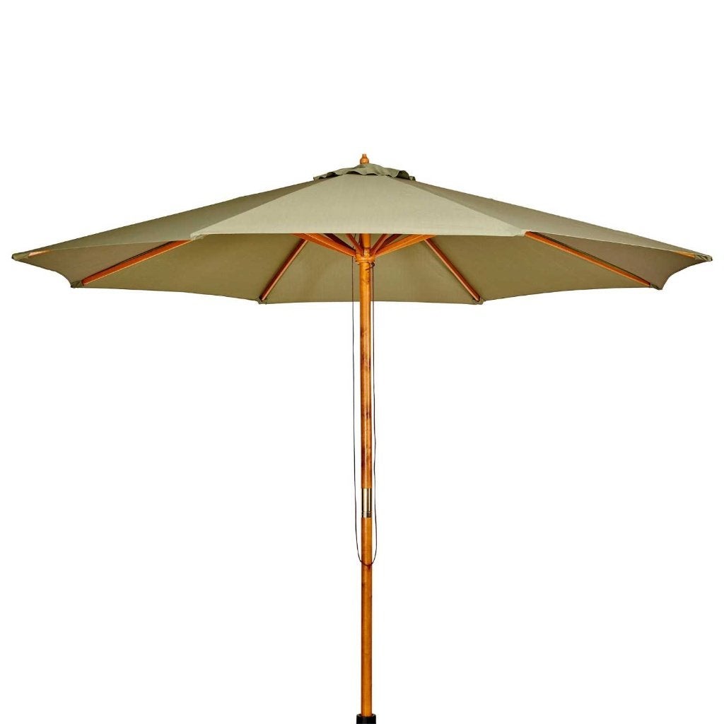 Parasol Groen of Oranje (Nieuw in doos), Ophalen of Verzenden, Nieuw, 3 tot 4 meter, Stokparasol