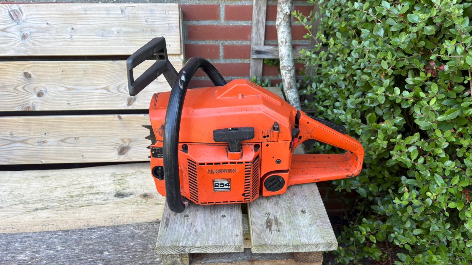Husqvarna 254 kettingzaag opknapper, Ophalen of Verzenden, Gebruikt