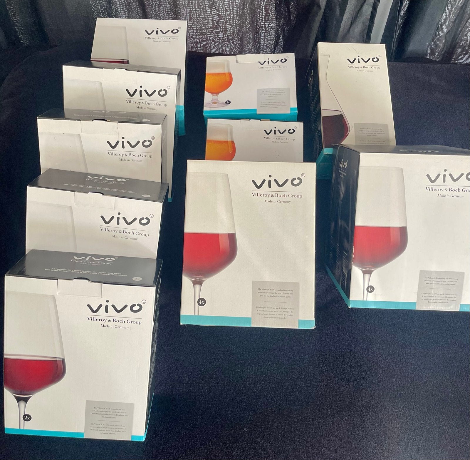 Vivo Villeroy & Boch Group glazen set - Nieuw, Nieuw, Ophalen of Verzenden, Overige merken, Glas
