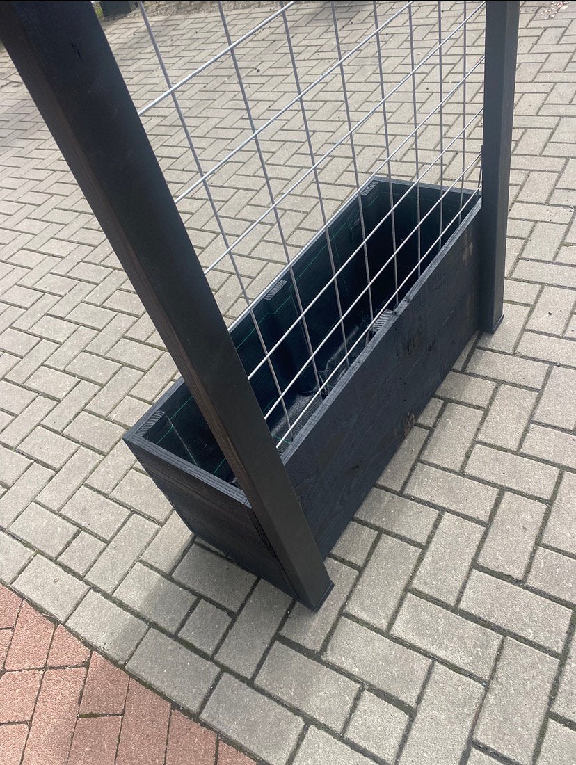 Plantenbakken op maat bijv voor balkon  tuin terras, Ophalen of Verzenden, Zo goed als nieuw, Rechthoekig, Tuin