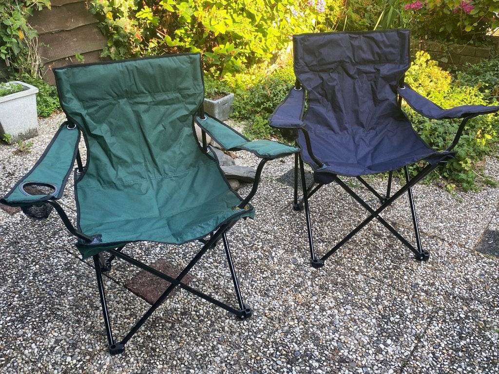 2 nieuwe campingstoelen, Ophalen of Verzenden, Zo goed als nieuw, Campingstoel