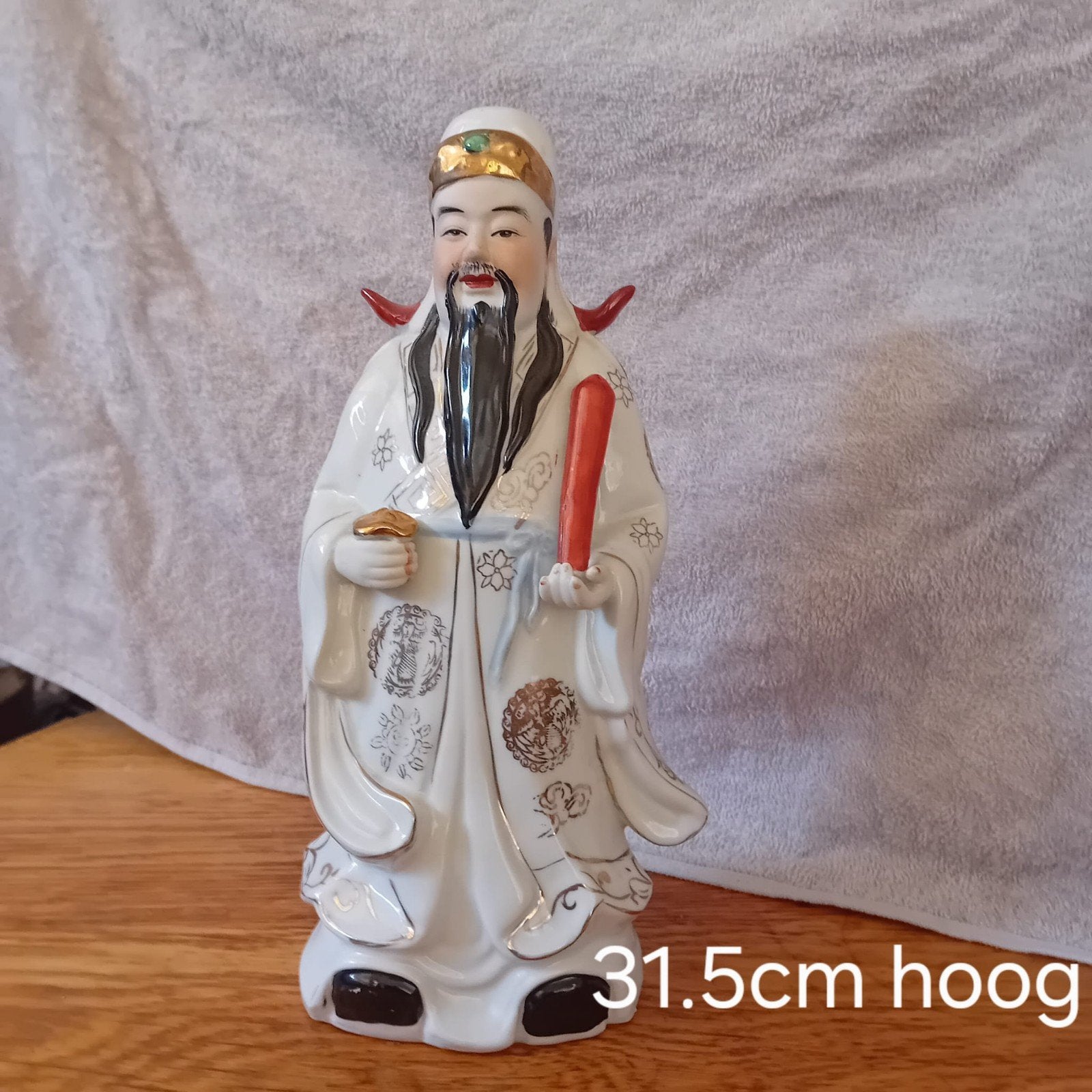 Set van 3 Chinese Wijzen Beelden - Porselein, Antiek en Kunst, Ophalen of Verzenden
