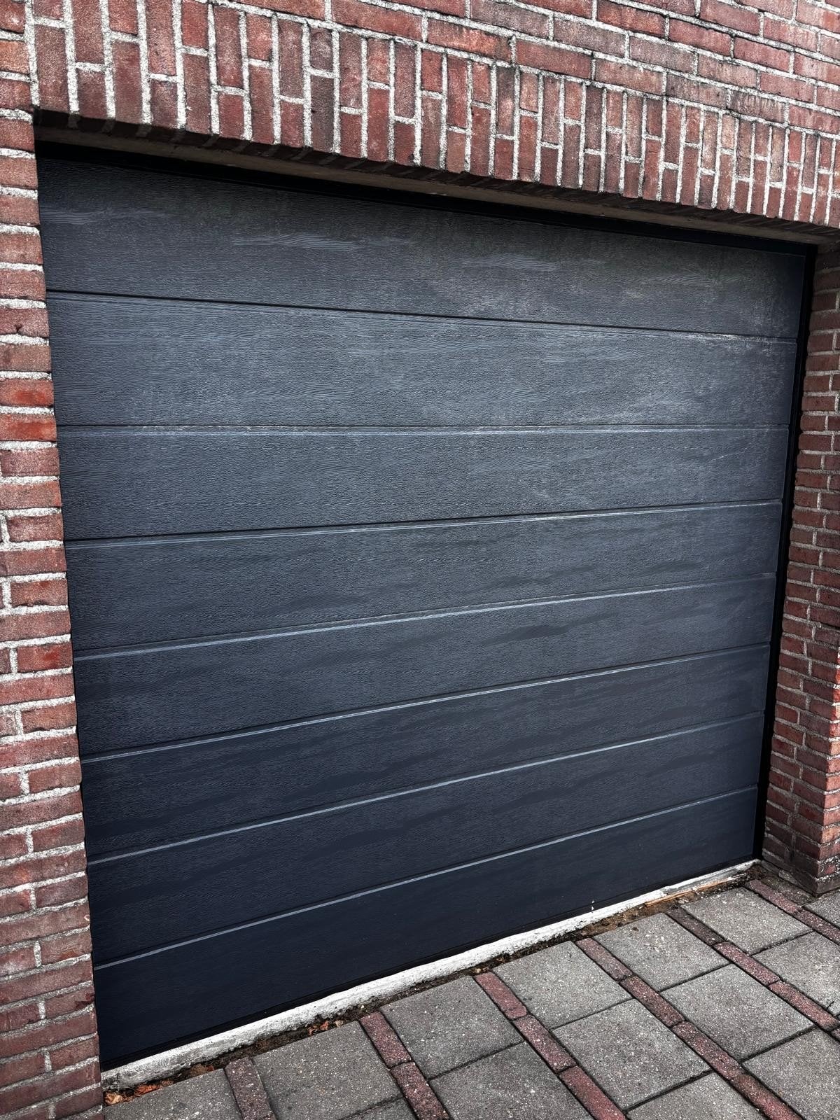 Nog zgan electrische garagedeur. Afmetingen zie fotos, Garagedeur, Ophalen of Verzenden, Zo goed als nieuw, 120 cm of meer