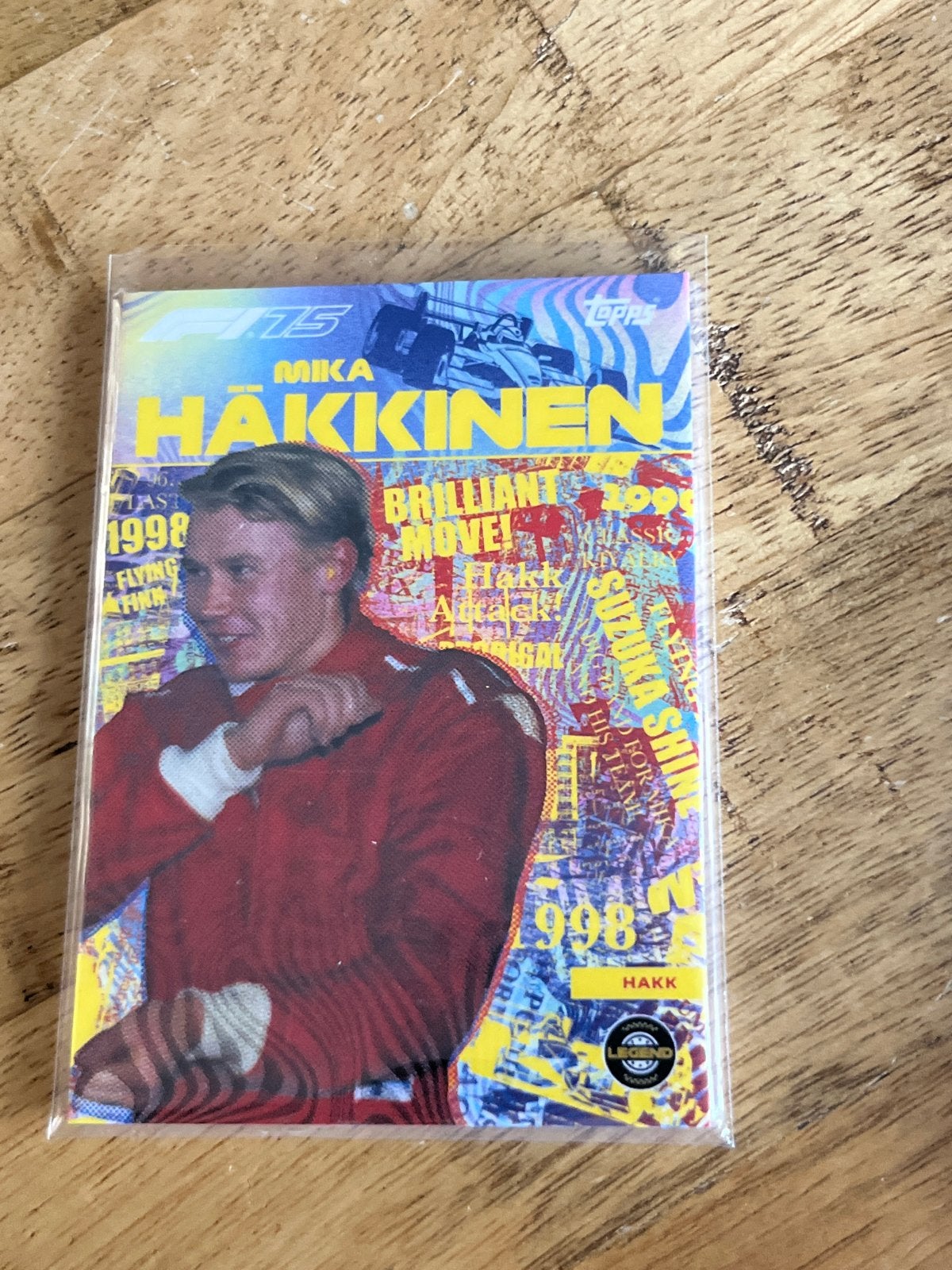 Mika Häkkinen Topps Turbo Attax F1 2025 Legend kaart, Ophalen of Verzenden, Zo goed als nieuw, Formule 1