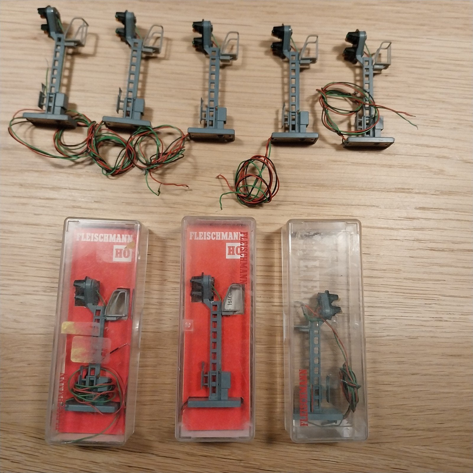 Fleischmann HO 6221 piccolo Seinen (6 stuks), Gebruikt, Gelijkstroom, Fleischmann, Overige typen
