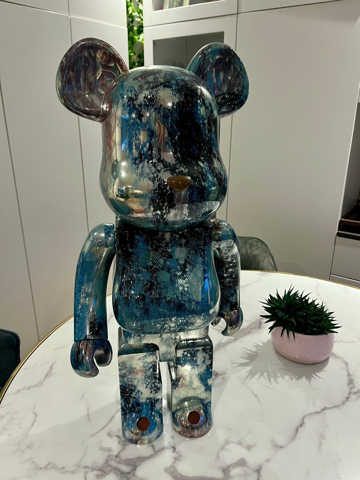 Bearbrick Pushead #5 1000% met originele doos, Verzamelen, Poppetjes en Figuurtjes, Ophalen of Verzenden, Nieuw