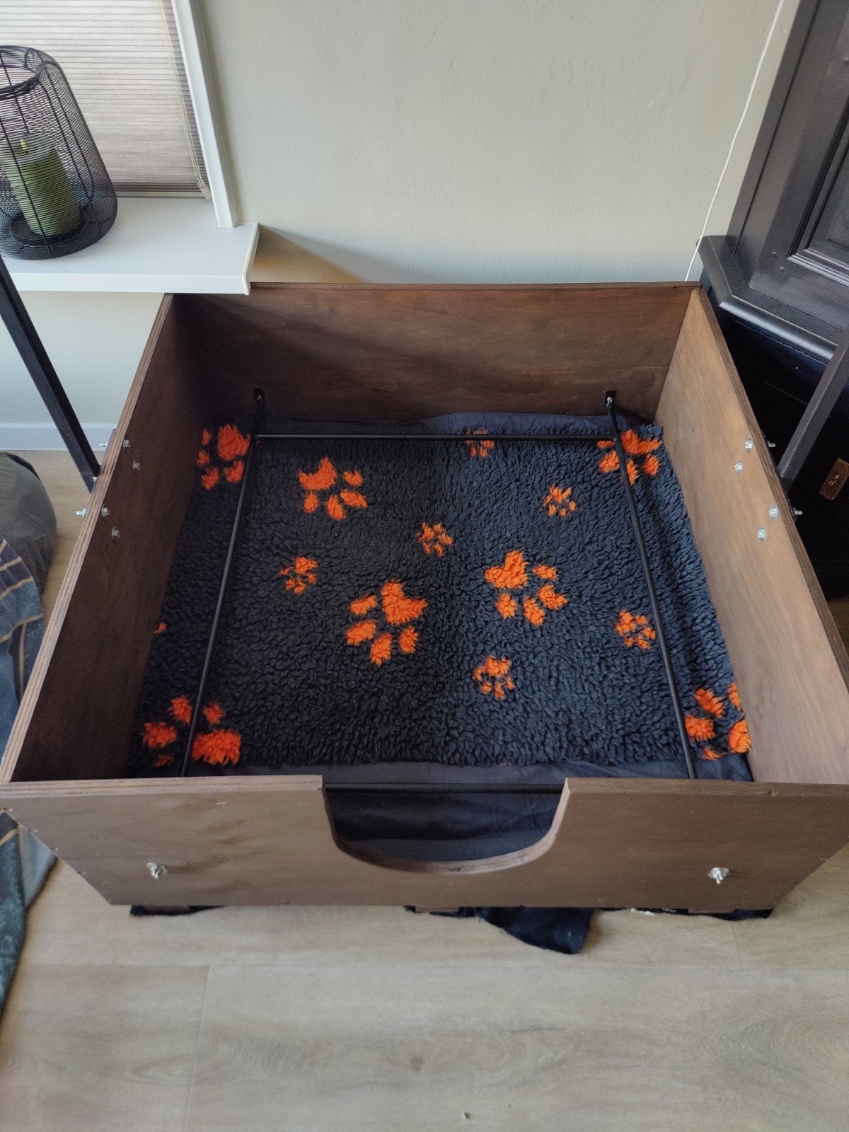 Werpkist, puppyren, warmtelamp, vinyl en toebehoren, Dieren en Toebehoren, Ophalen, Zo goed als nieuw, Werpkist