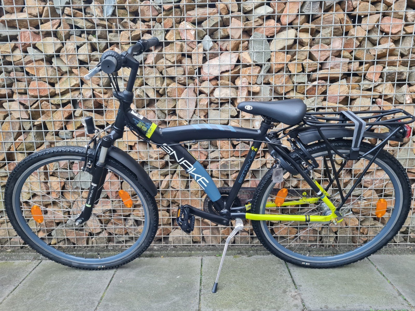 Zeer nette 26" Batavus Snake jongensfiets 3V (oa nw banden), Terugtraprem, Batavus, Zo goed als nieuw, Handrem
