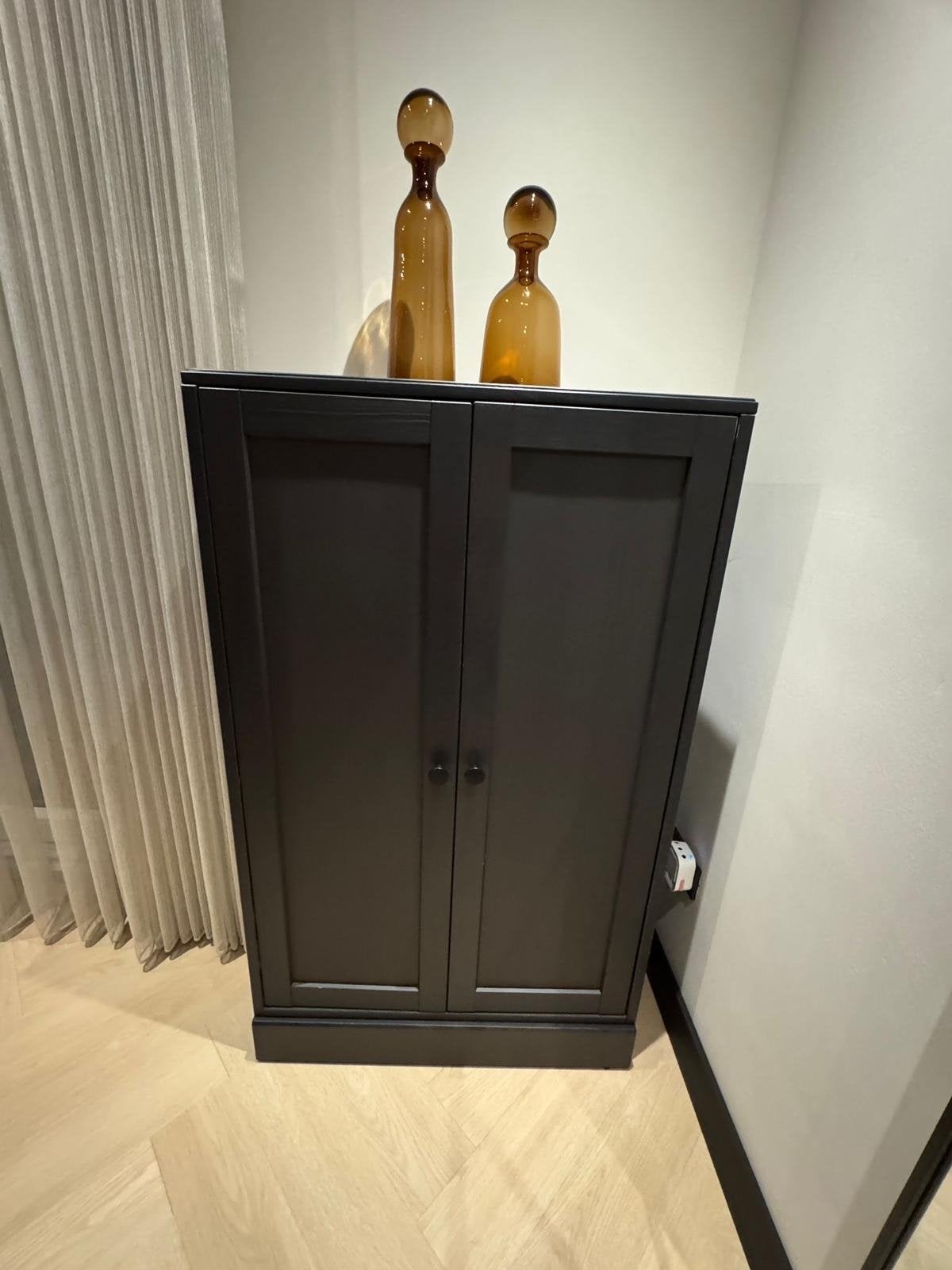 IKEA HAVSTA Kast met deuren, Ophalen, 100 tot 150 cm, 50 tot 100 cm, Zo goed als nieuw