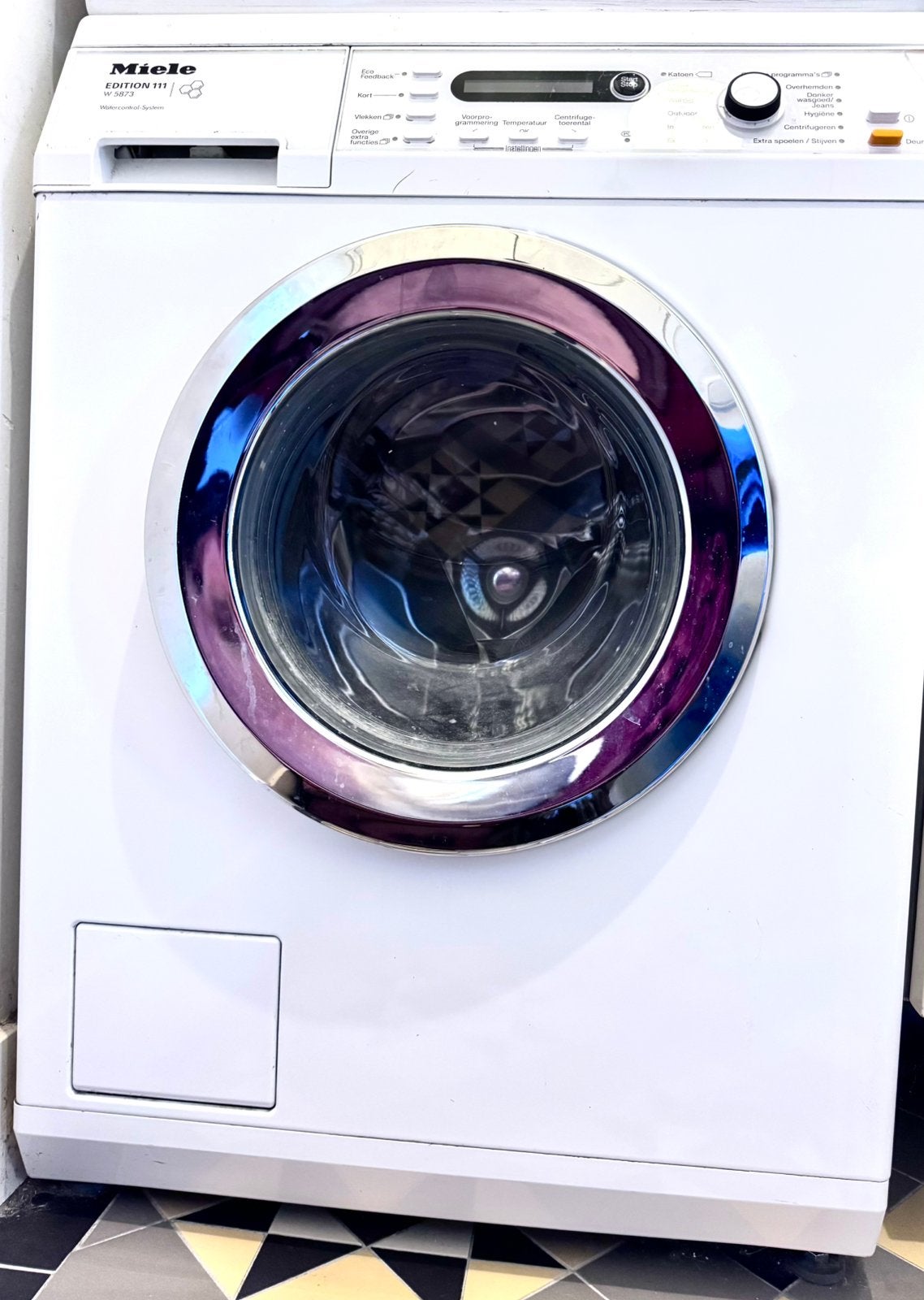 MIELE Edition 111 W5873 wasmachine (werkt 100%), Witgoed en Apparatuur, Wasmachines, Ophalen, 1200 tot 1600 toeren, Gebruikt, 8 tot 10 kg