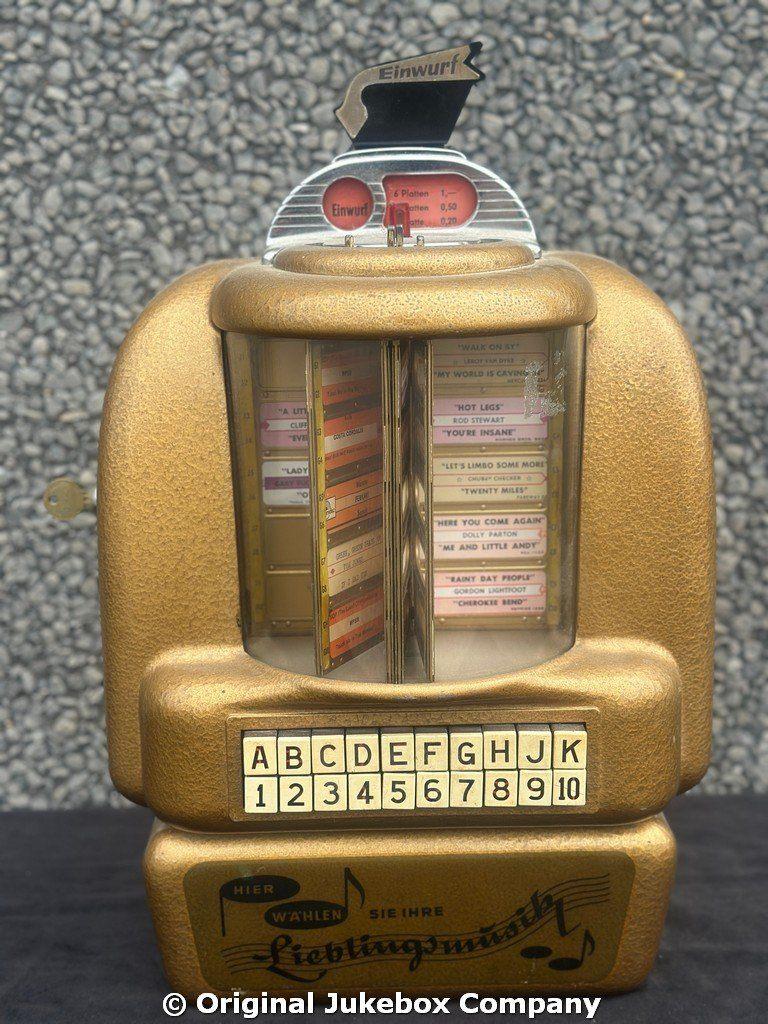 WALLBOX: perfecte GAUSELLMANN Seeburg 3W1 wallbox, Verzamelen, Ophalen of Verzenden, Zo goed als nieuw, 1950 tot 1960, Seeburg
