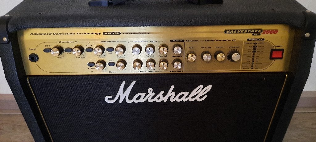 Marshall AVT 100 (Z.G.A.N.), Muziek en Instrumenten, Ophalen, Zo goed als nieuw, Gitaar, 100 watt of meer