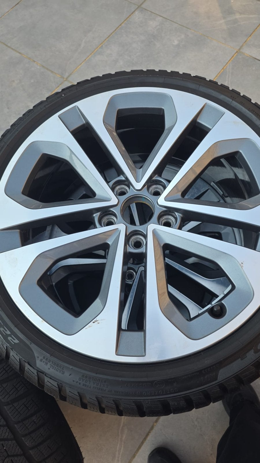 Audi velg 18 inch (orgineel) z g a n, Ophalen, 18 inch, Banden en Velgen, Winterbanden