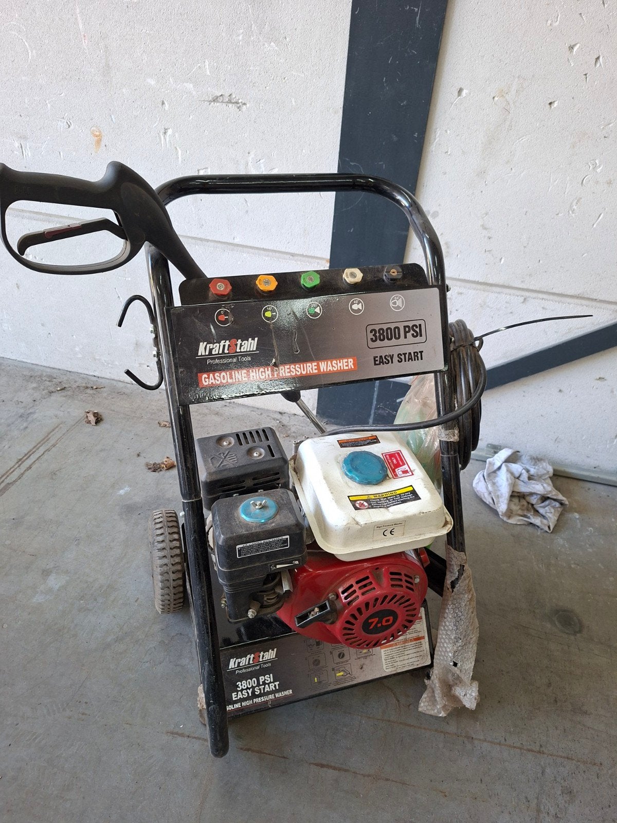 hogedrukreiniger benzine motor kraftstahl, Ophalen, Nieuw, Benzine, Kraftstahl