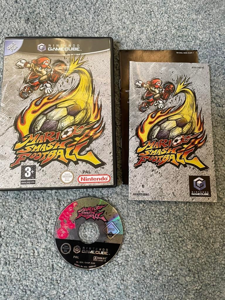 Mario Smash Football met garantie, Spelcomputers en Games, Games | Nintendo GameCube, Nintendo, _, _, Ophalen of Verzenden