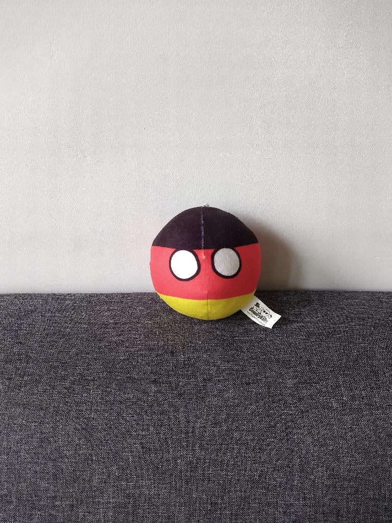 Countryball knuffels Duitsland, Ophalen of Verzenden, Nieuw, Overige typen