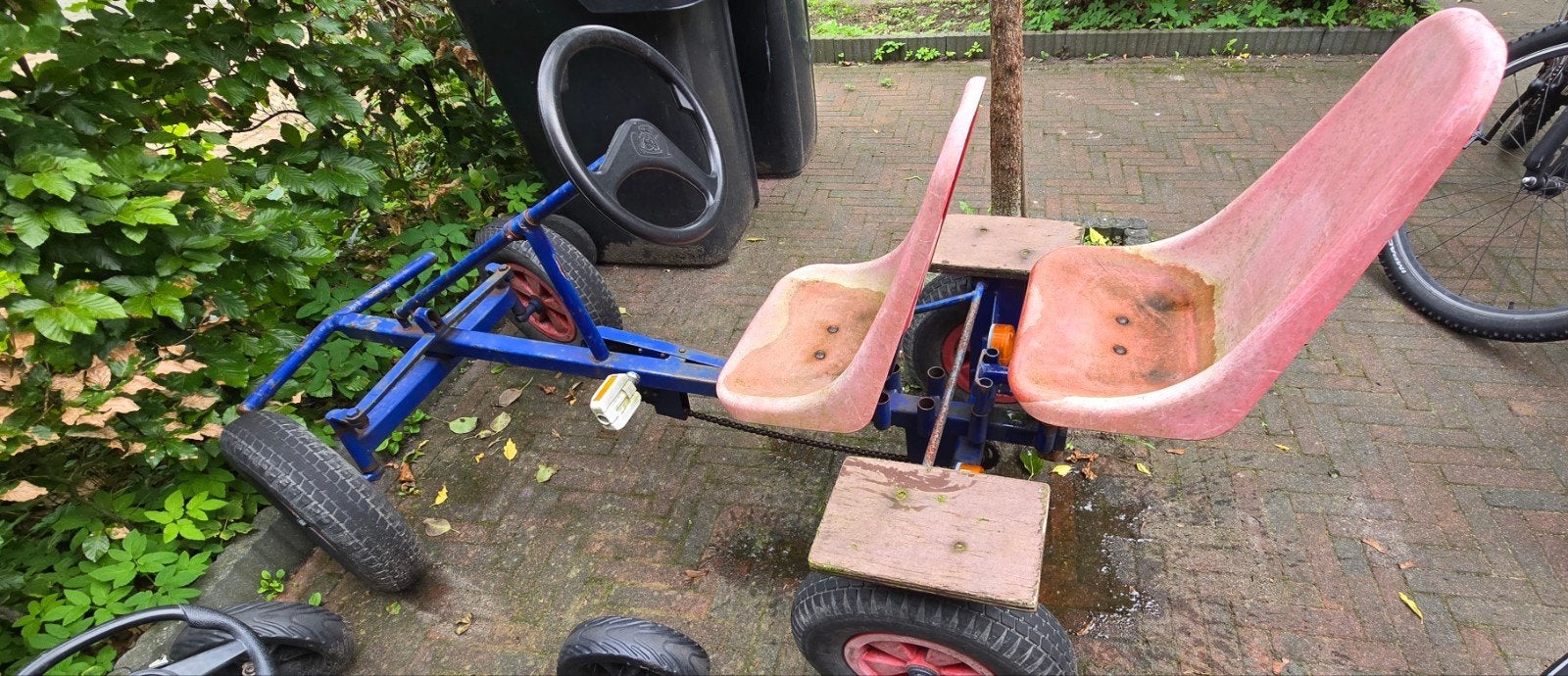 Berg skelter met 2 zitjes, Ophalen, Gebruikt, Berg, Duozit