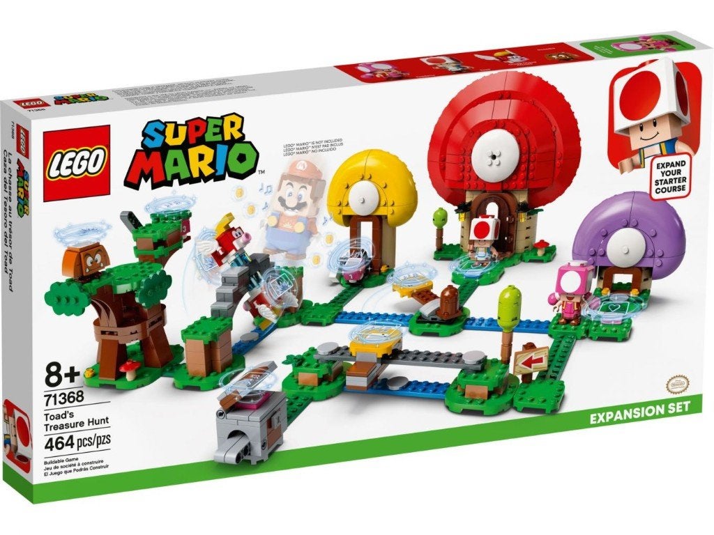 Lego Super Mario 71368 Uitbreidingsset Toads schattenjacht, Lego, Nieuw, Ophalen of Verzenden, Inclusief accessoires