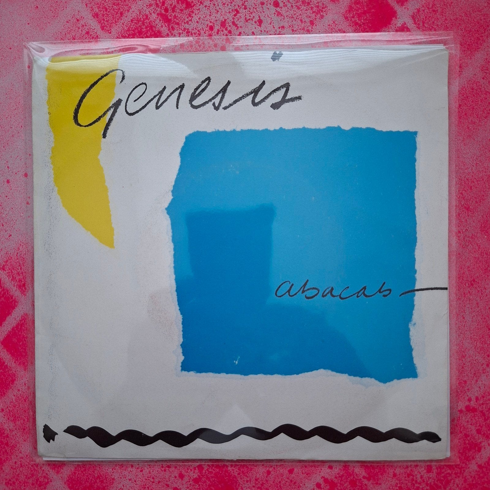 Genesis Abaca single.                                Star45, Cd's en Dvd's, Vinyl Singles, Gebruikt, 7 inch, Ophalen of Verzenden