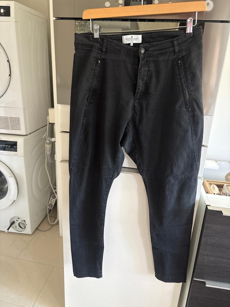 Donkergrijze broek van Designers Remix maat L, Zwart, Maat 42/44 (L), Ophalen of Verzenden, Lang
