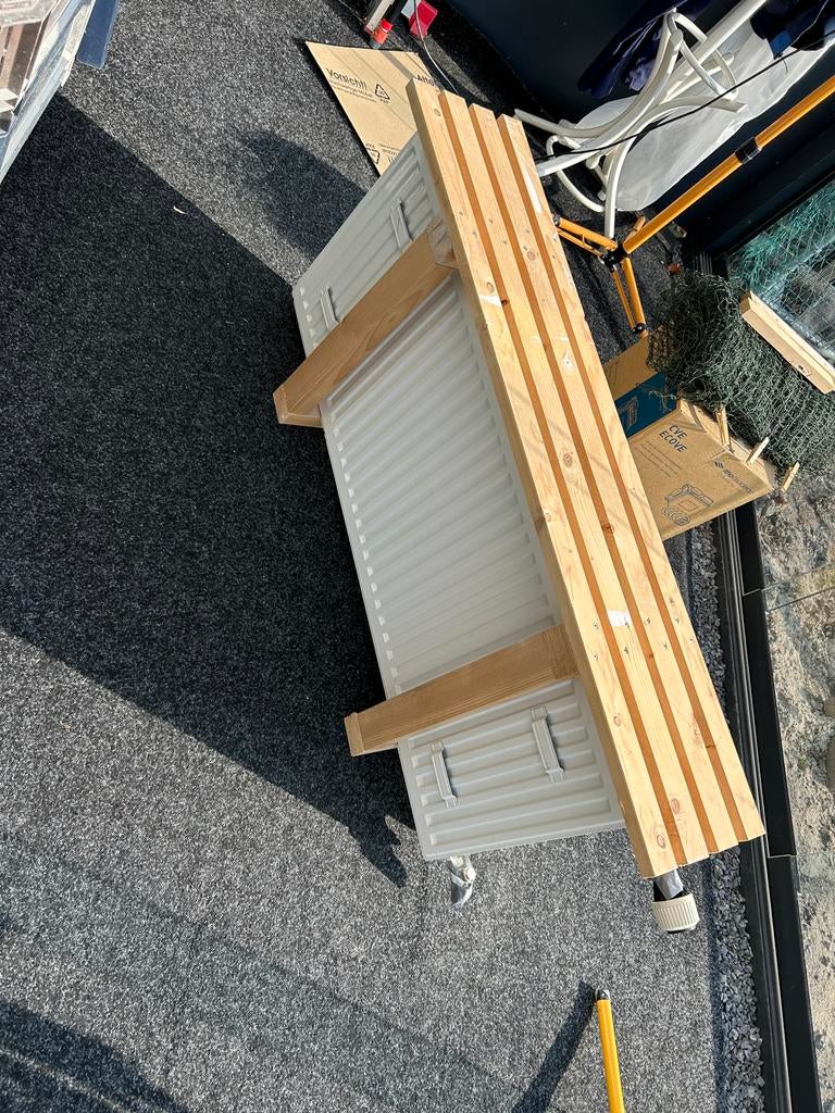 Radiator bank, Ophalen, 30 tot 80 cm, Gebruikt, Radiator