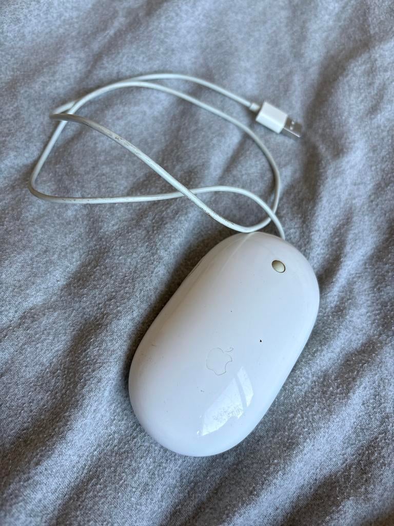 Apple muis Mighty Mouse A1152 Bedraad - Gebruikt, Ophalen, Gebruikt, Bedraad, Muis