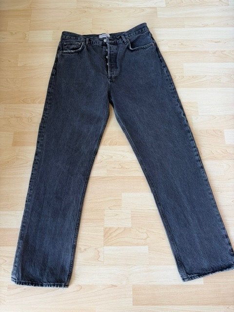 Agolde - Donkergrijze 90’s pinch jeans maat 30, Nieuw, Ophalen of Verzenden, Grijs, W30 - W32 (confectie 38/40)