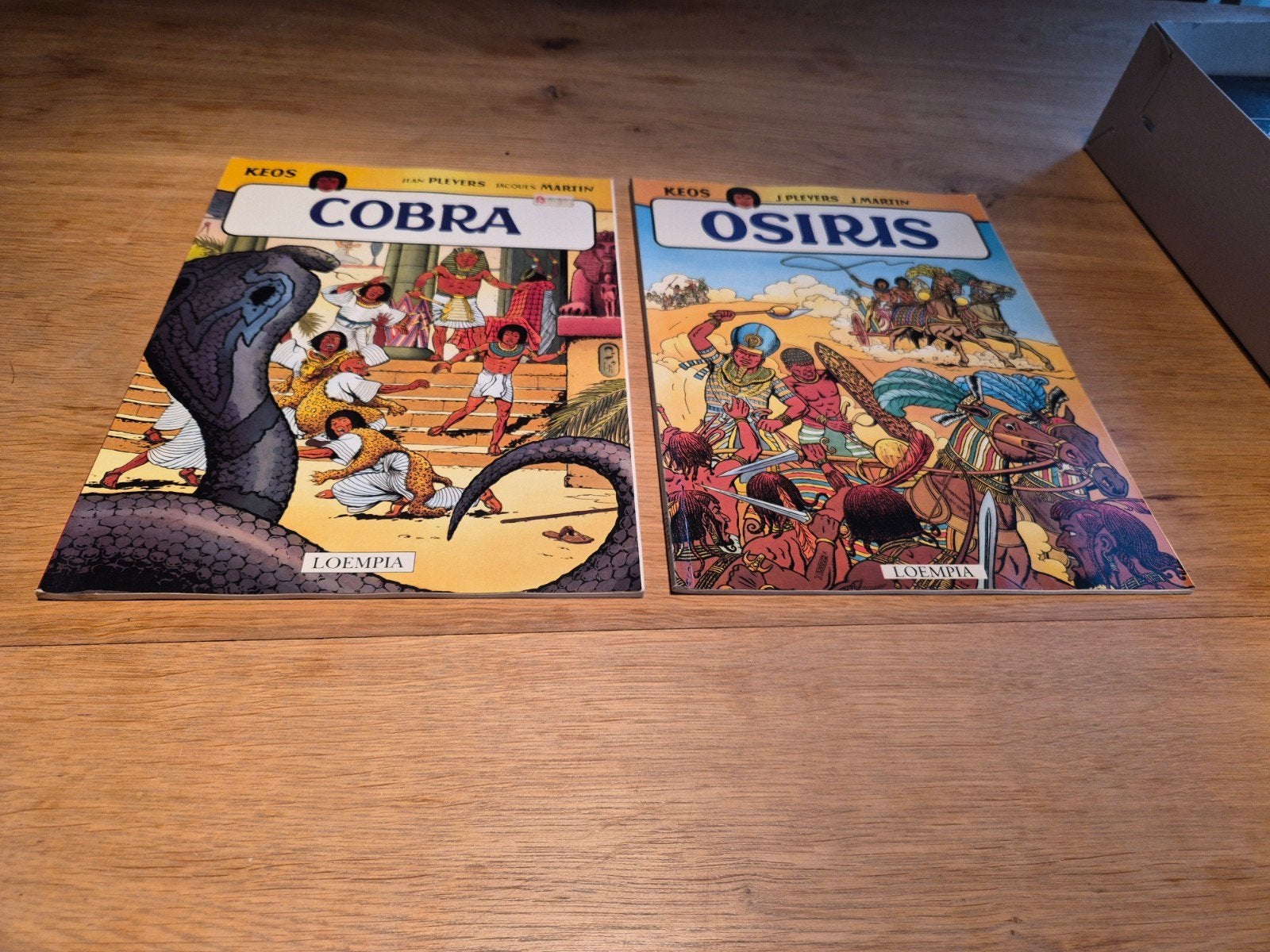 stripboeken: Keos deel 1 & 2 (Eerste Druk) – Loempia, Meerdere comics, Ophalen of Verzenden, Gelezen, Europa