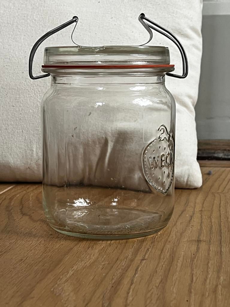 Nieuwe oude Weckpot Klemmen - Oude Voorraad, Ophalen of Verzenden, Nieuw