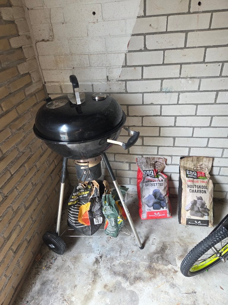Barbecue compleet, Tuin en Terras, Ophalen, Zo goed als nieuw