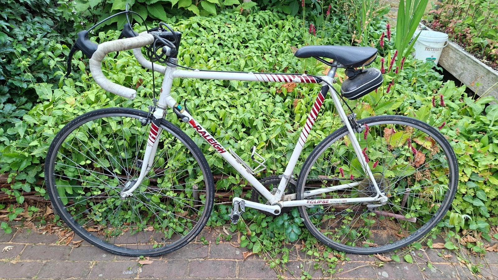 Vintage Raleigh Eclipse Reynolds 501 Racefiets, Fietsen en Brommers, Fietsen | Racefietsen, Ophalen of Verzenden