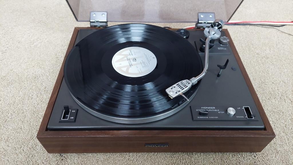 Pioneer PL15D draaitafel auto return met Ortofon element, Audio, Tv en Foto, Platenspelers, Ophalen, Gebruikt, Platenspeler, Pioneer