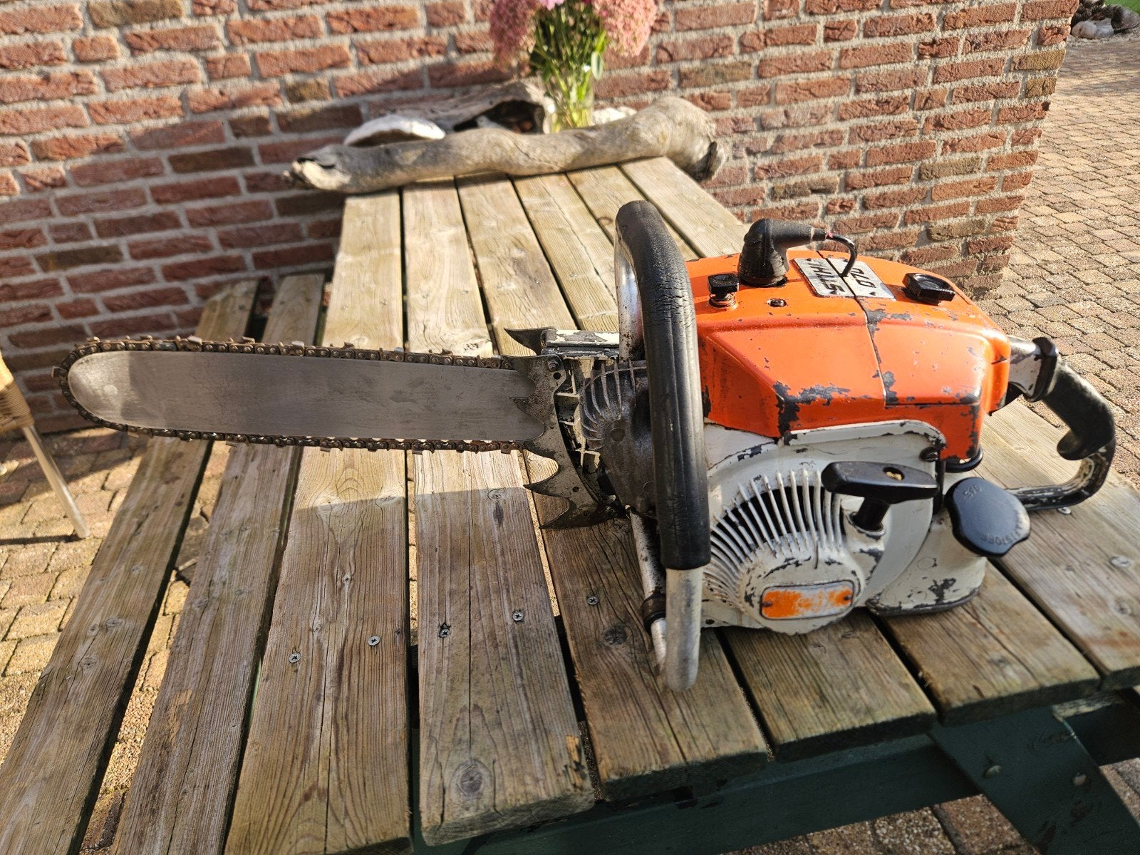 stihl kettingzaag 070 izgst, Ophalen