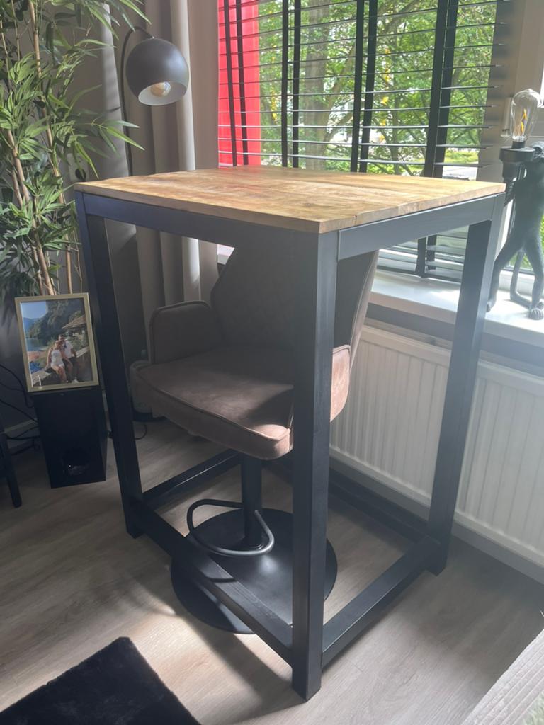 Bartafel, Huis en Inrichting, Tafels | Statafels, Ophalen, Zo goed als nieuw