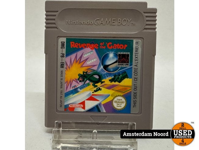 Nintendo GameBoy Pinbal Revenge Of The Carbon, Nintendo, Gebruikt, Support@nintendo.com, 11-1 Hokotate-cho, Kamitoba, Minami-ku
Kyoto 601-8501
Japan