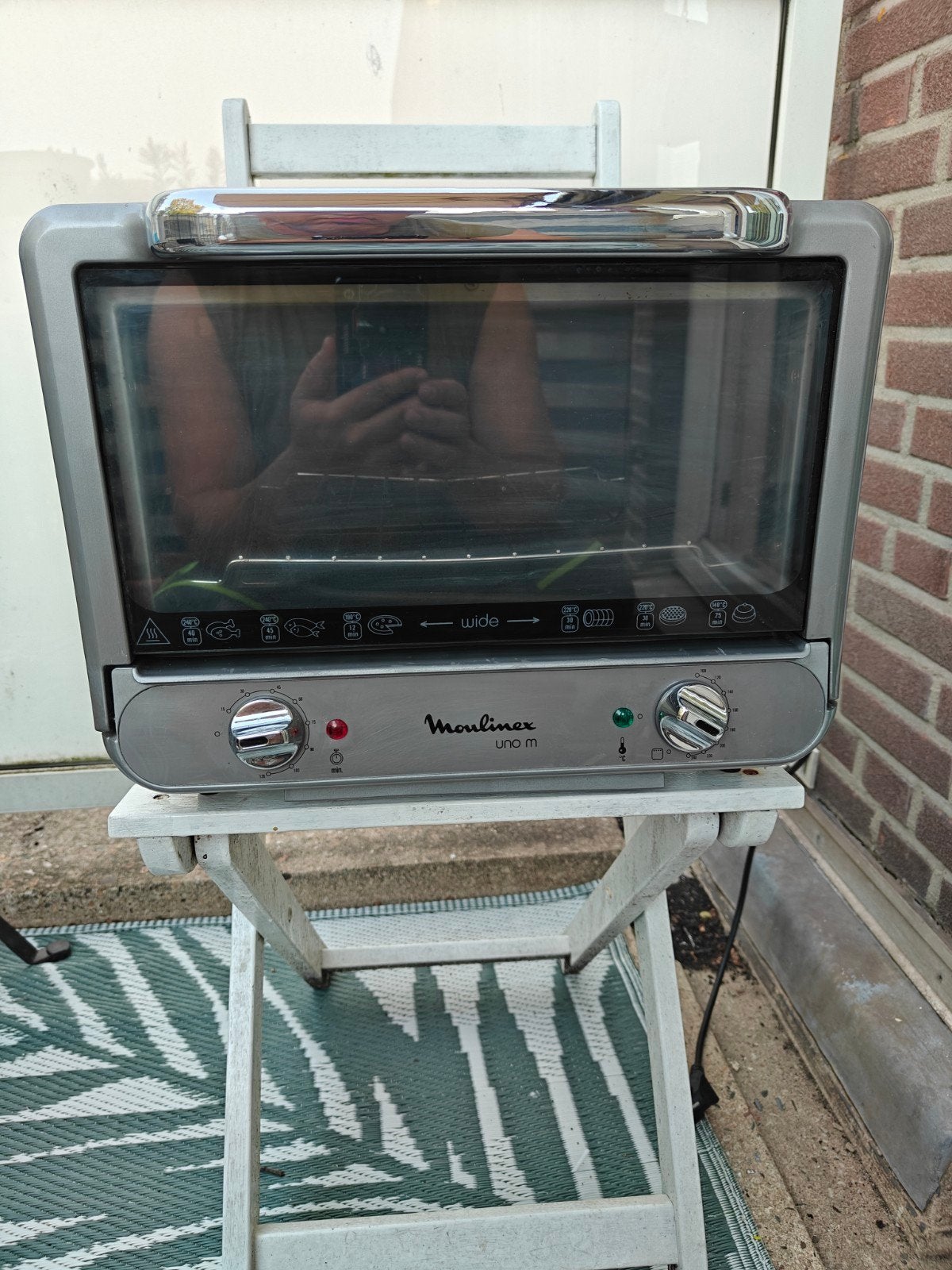 Moulinex Uno M Mini-oven - Compact en Handig, Ophalen, Minder dan 45 cm, Minder dan 45 cm, Vrijstaand