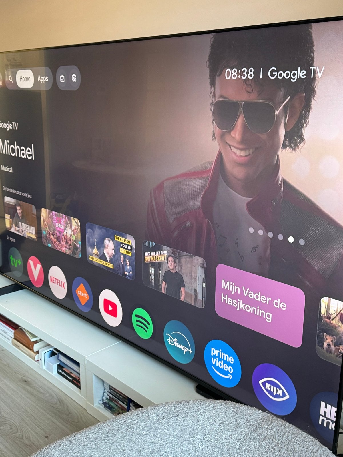 85inch Smart TV tcl - Zo goed als nieuw, Overige merken, 50 Hz, Ophalen of Verzenden, Zo goed als nieuw