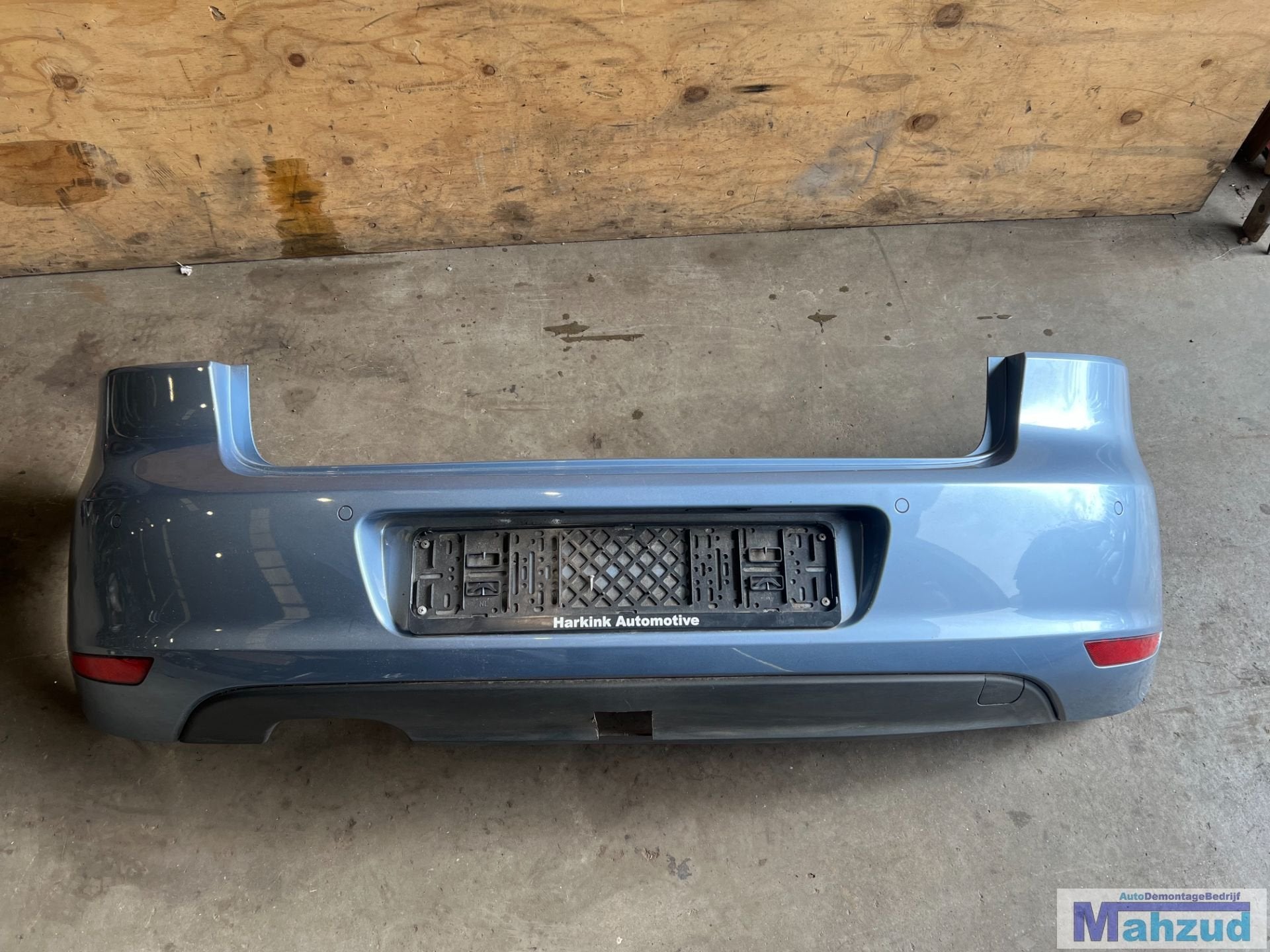 VW GOLF 6 licht Blauw LA5Q achterbumper 2009-2013, Gebruikt, Volkswagen, Volkswagen AG, Bumper