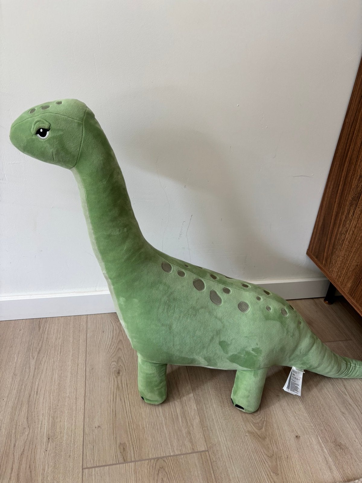 Dino grote knuffel h&m, Ophalen of Verzenden, Zo goed als nieuw, Groen, Dinosaurus