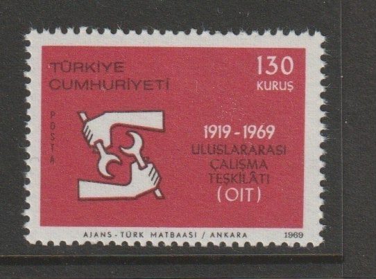 TSS Kavel 20280 Turkije Pf minr 2122, Ophalen, Overige landen, Postfris