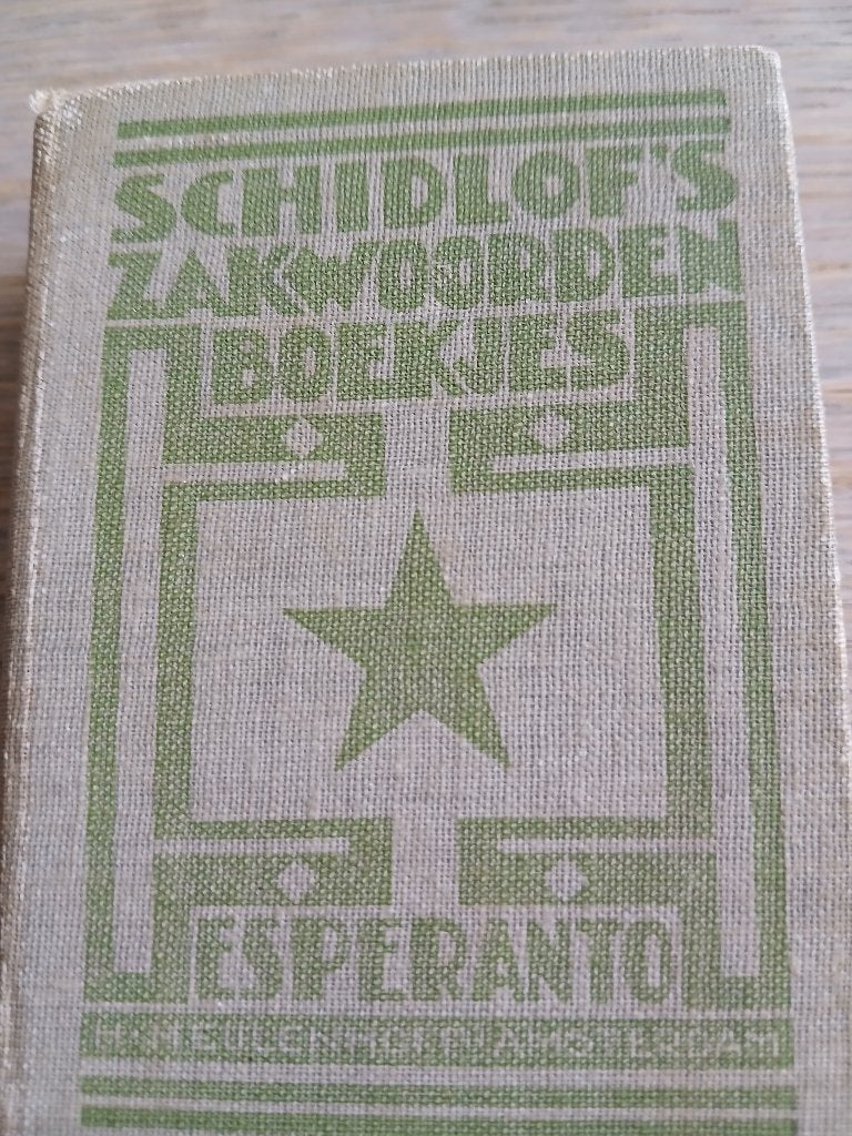 Indonesisch, esperanto woordenboekjes antiek, Ophalen of Verzenden