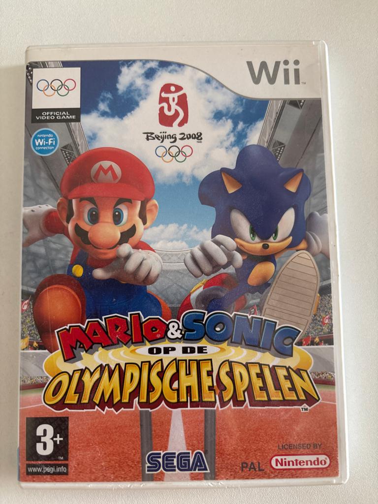Mario & Sonic op de Olympische Spelen - Wii (Beijing 2008), Ophalen, Gebruikt, Eén computer, Sport
