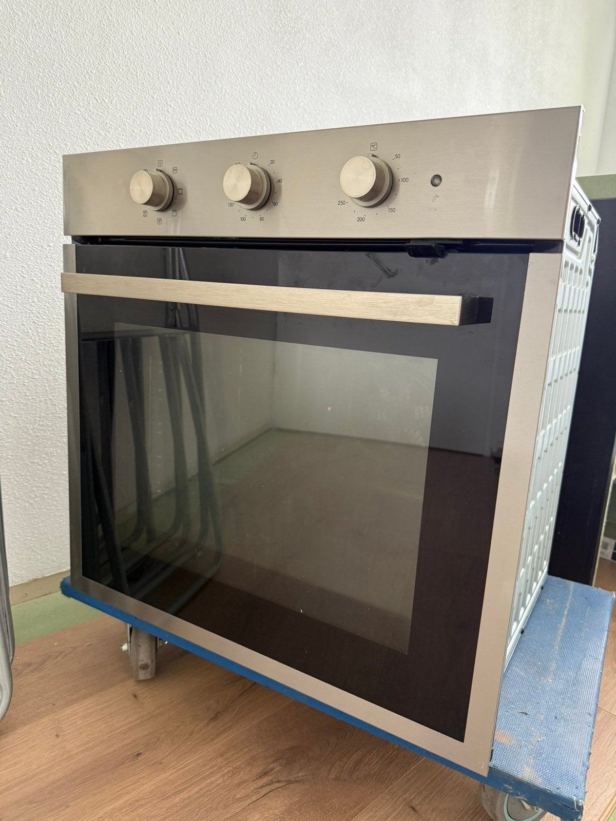 Inbouw oven (hetelucht, IKEA), Witgoed en Apparatuur, Ophalen, Gebruikt, Heteluchtoven, 55 tot 60 cm