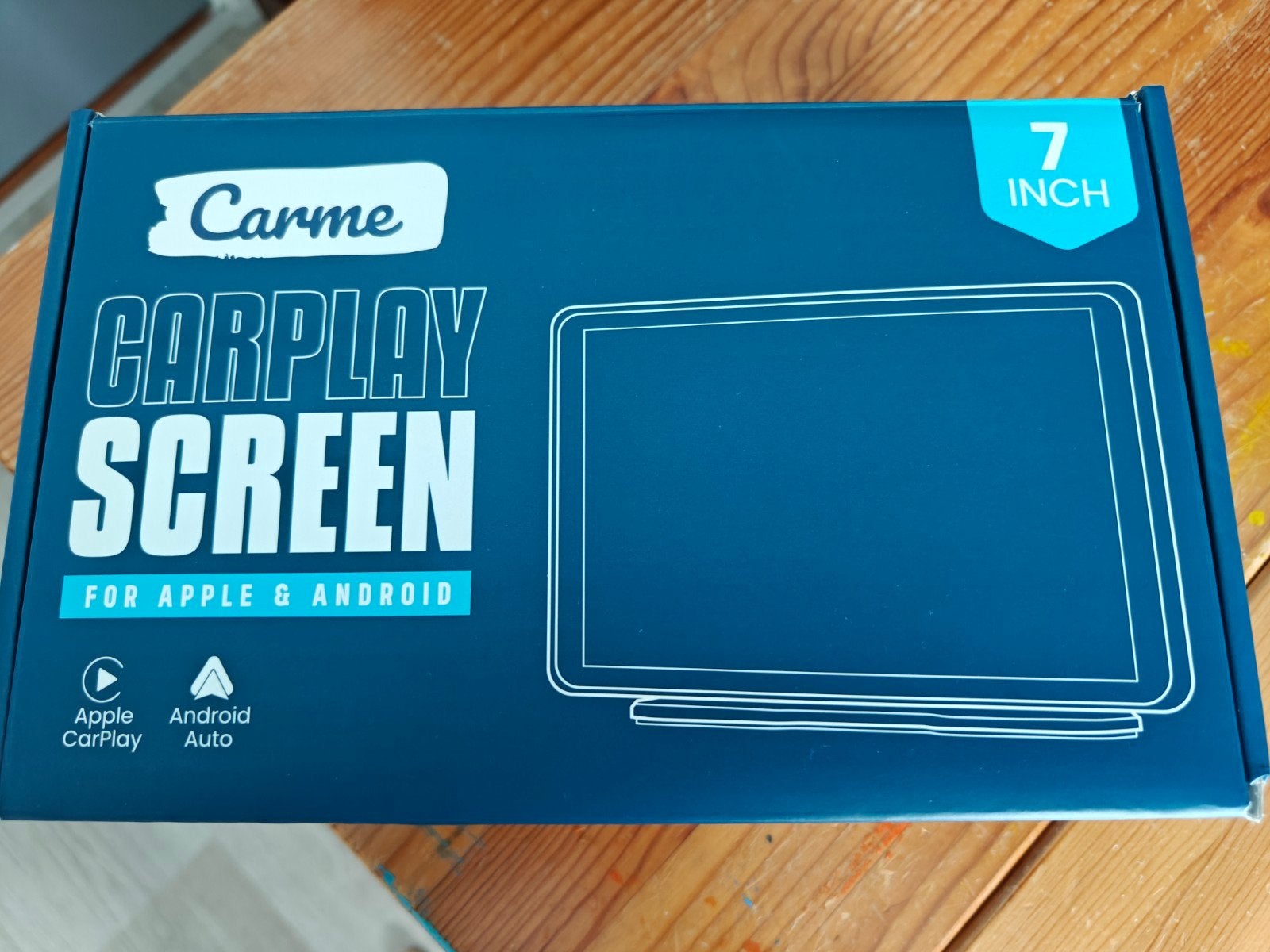 Carme CarPlay Scherm 7 inch voor Apple & Android, Auto diversen, Ophalen, Gebruikt