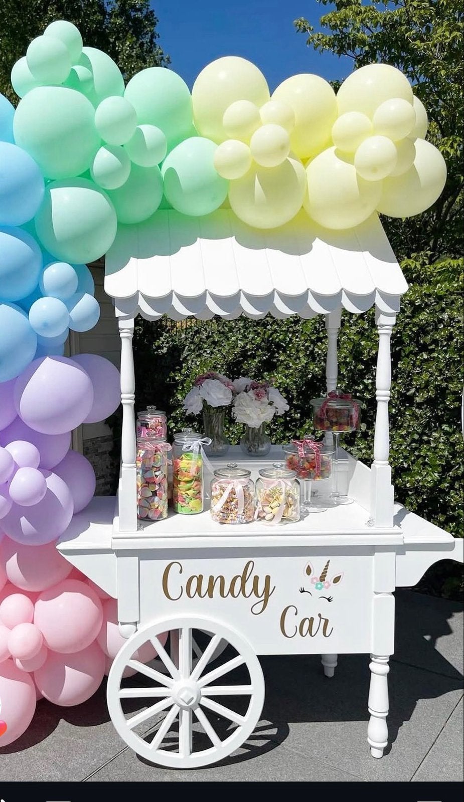 Candy Car / Snoepkar voor Evenementen te koop, Ophalen, Gebruikt, Feestartikel, Verjaardag